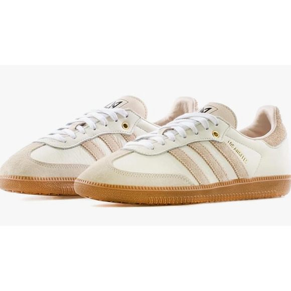 adidas Mens Samba 2.0 LAFC Lifestyle Sneaker, White Linen Gum, 12.5 Los Angeles main image 11
